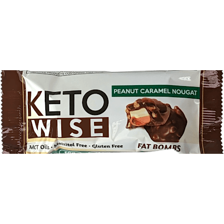 Keto Wise Fat Bombs - Peanut Caramel Nougat